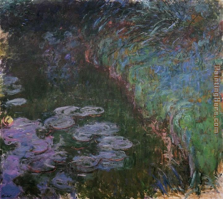 Water-Lilies 35 painting - Claude Monet Water-Lilies 35 art painting